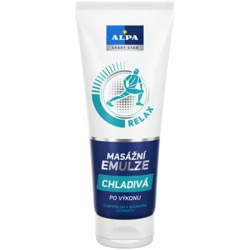 Alpa masážní emulze chladivá 210ML