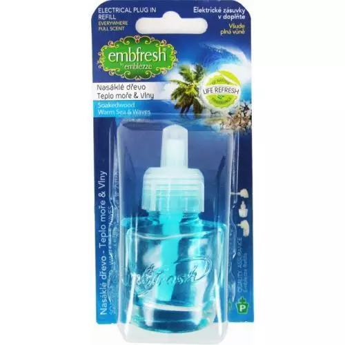Embfresh náhradní náplň 19ml Soakedwood & Warm - Waves