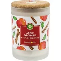 Air wick essential oils svíčka jablečný sad & cejlonská skořice 185g