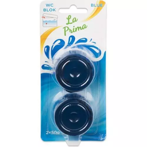 La Prima wc blok blue 2x50g