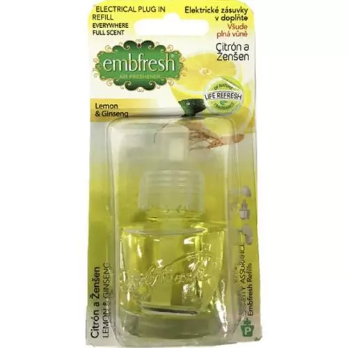 Embfresh náhradní náplň 19ml Lemon&Ginseng