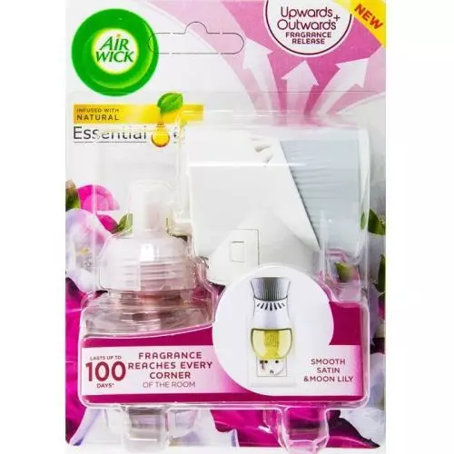Air Wick Komplet 19ml Smooth Satin & Moon Lily