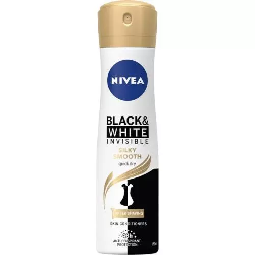 Nivea deodorant 150ml B&W Invisible Silky Smooth