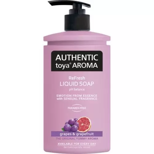 Authentic Toya Aroma tekuté mýdlo grapes+grapefruit 400ML
