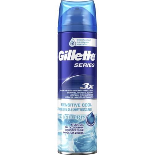 Gillette Series gel na holení 200ml Sensitive Cool