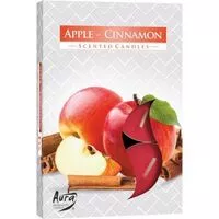 Bispol čajové svíčky apple cinnamon p15-87 6ks