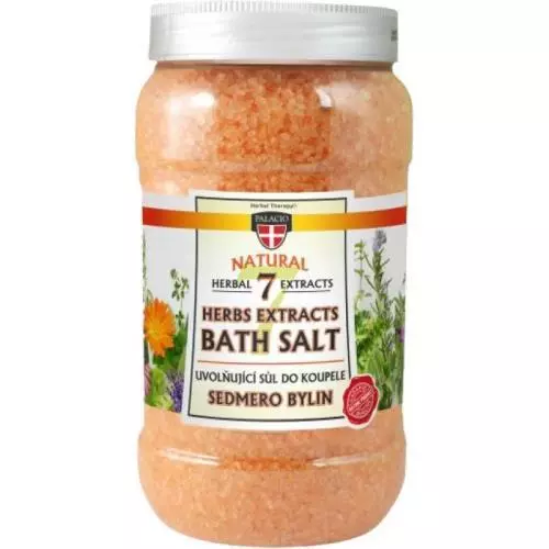 Palacio sůl do koupele sedmero bylin 1,2kg