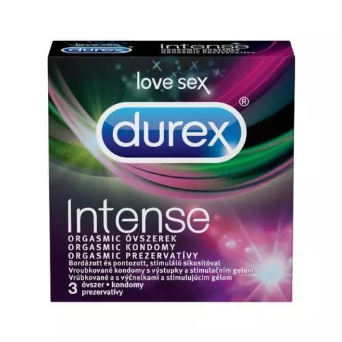 Durex kondom intense orgasmic 3ks
