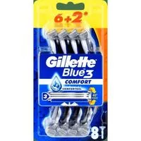 Gillette Blue3 Comfort jednorázová holítka 6+2ks
