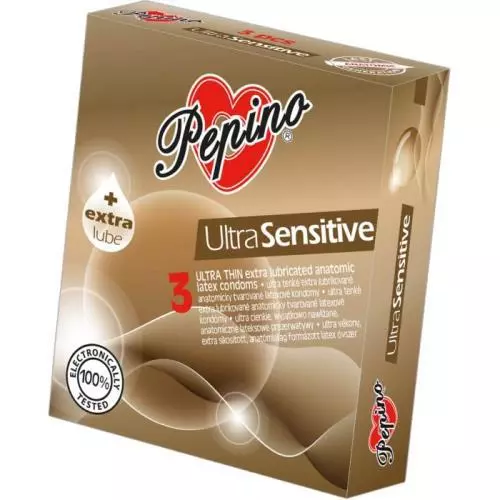 Pepino kondom ultra sensitive 3ks