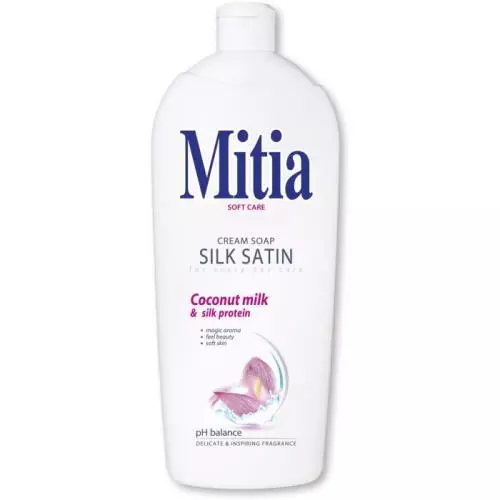 Mitia tekuté mýdlo refill Silk Satin 1L