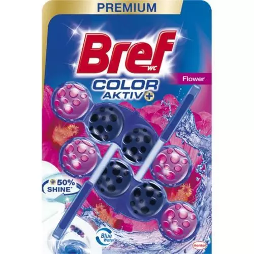 Bref Color Aktiv WC závěs 2x50g Fresh Flowers