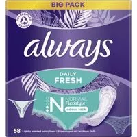 Always intimky fresh&protect flexistyle normal 58ks