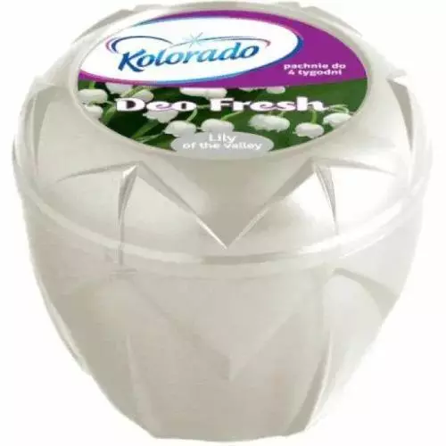 Kolorado Deo Fresh gelový osvěžovač 150g Lily of the Valley