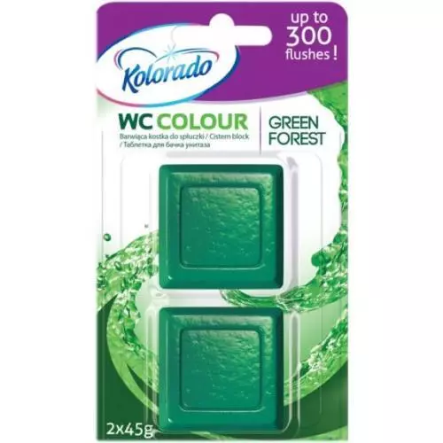 Kolorado WC blok 2ks Green Forest
