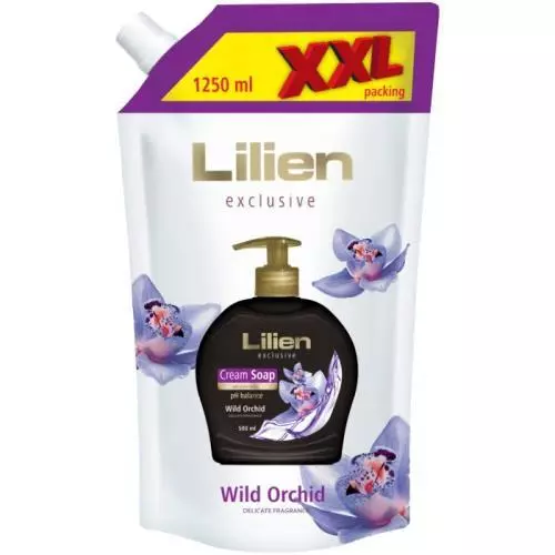 Lilien tekuté mýdlo 1,25L Wild Orchid XXL