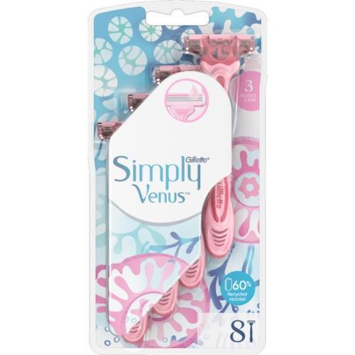 Simply Venus 3 jednorázová holítka 8ks