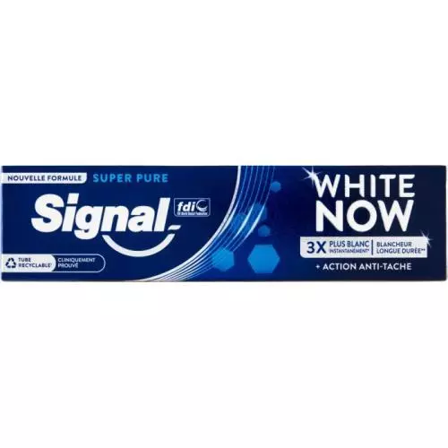 Signal zubní pasta white now superpure 75ML