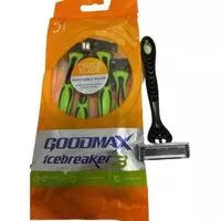 GoodMax Icebreaker holící strojek 5ks 3břitý zelený