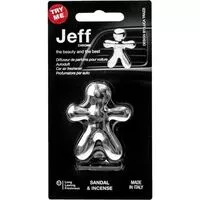 Mr&Mrs Jeff Chrome vůně do auta Sandal & Incense (Silver)