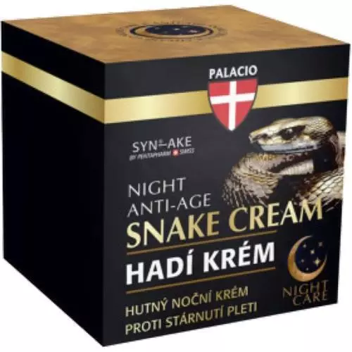 Palacio pleťový krém 50ml Hadí jed Noční