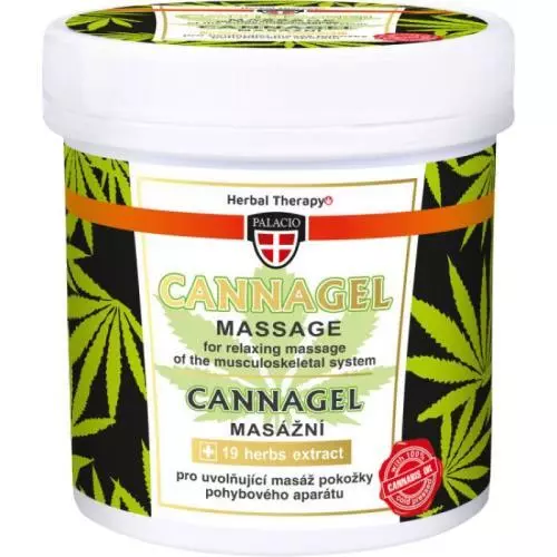 Palacio masážní gel 250ml Konopný