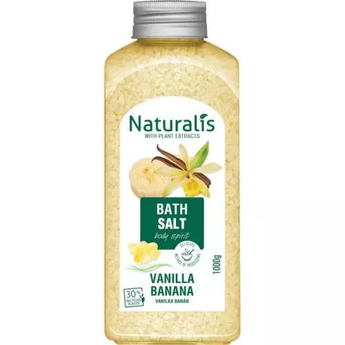 Lilien Naturalis sůl do koupele 1kg Vanilla Banana
