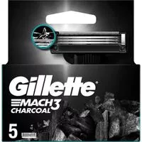 Gillette náhradní hlavice mach3 charcoal 5ks