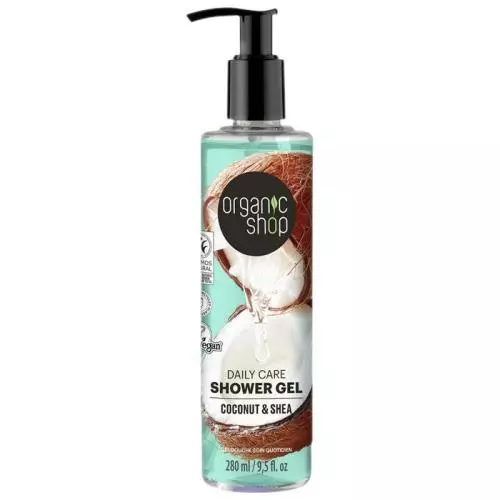 Organic Shop sprchový gel 280ml Hydratační Kokos a bambucké máslo