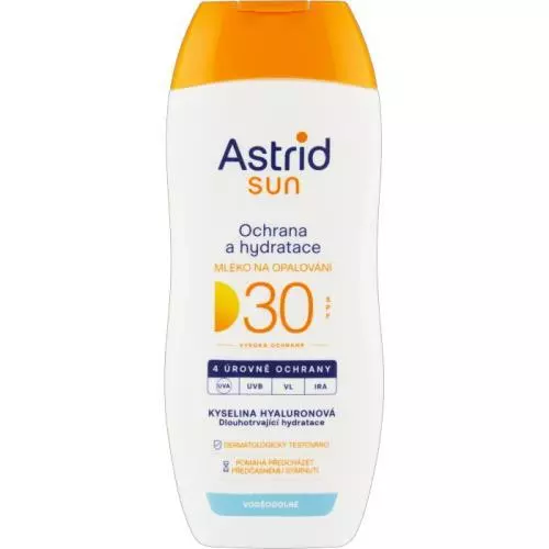 Astrid Sun mléko na opalování 200ml OF30 Hydratační
