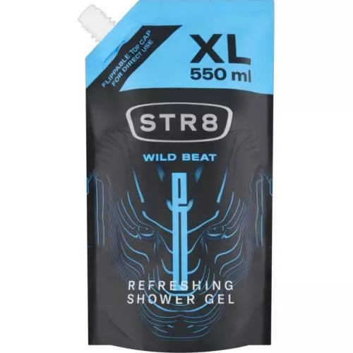 STR8 sprchový gel wild beat (doypack) 550ML