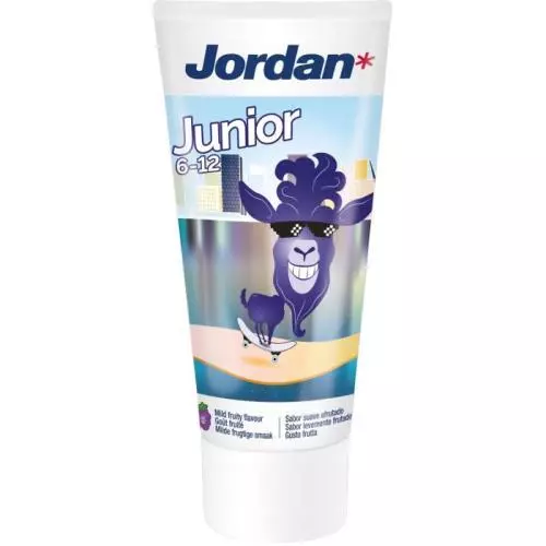 Jordan dětská zubní pasta 50ml 6-12let Junior