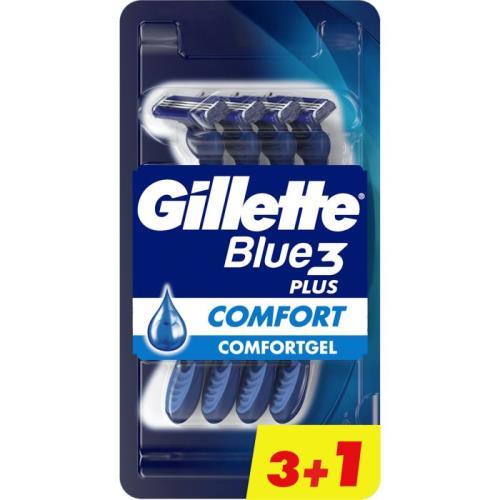Gillette Blue3 jednorázová holítka 3+1ks Comfort