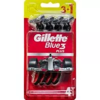 Gillette Blue3 jednorázová holítka 3+1ks Red