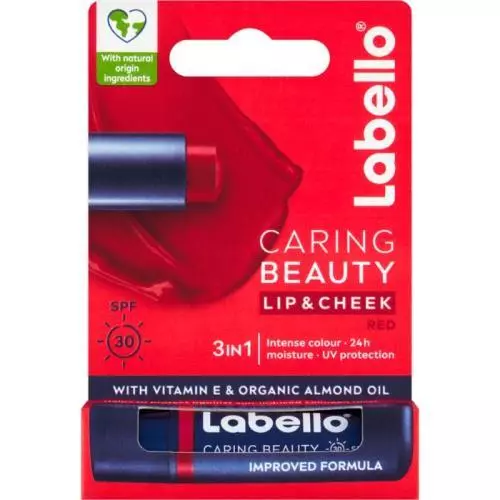 Labello barevný balzám na rty 4,8g Red
