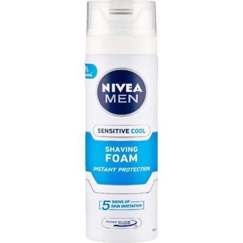 Nivea pěna na holení 200ml Sensitive Cool