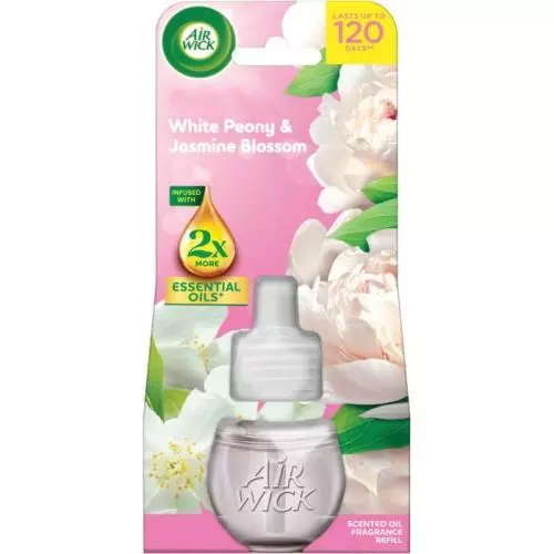 Air Wick náhradní náplň pivoňka a jasmínový květ 19ML