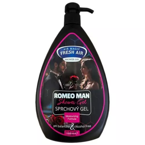 Fresh Air sprchový gel 1L Romeo Man