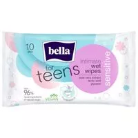 Bella Teens intimní ubrousky 10ks Sensitive