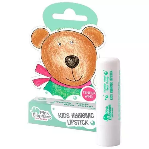 Pink Elephant Balzám na rty medvedík potap 3,6g