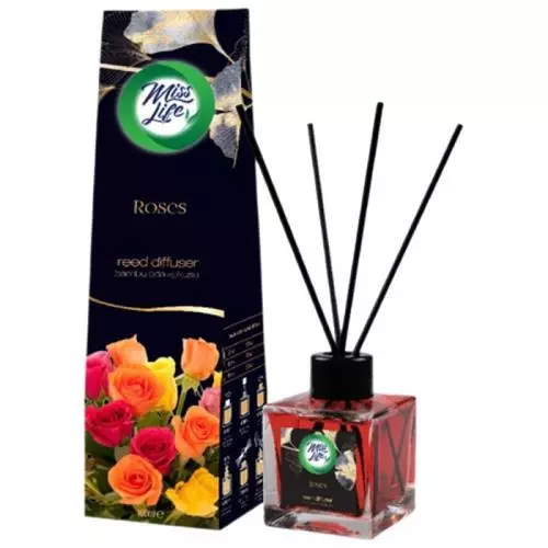 Miss Life Bamboo vonné tyčinky rose 100ml