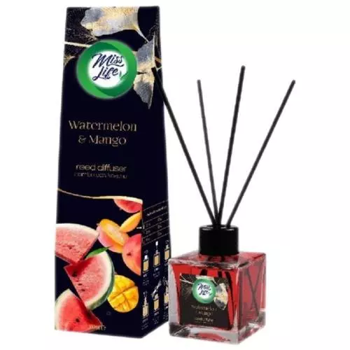 Miss Life Bamboo vonné tyčinky watermelon& mango 100ml