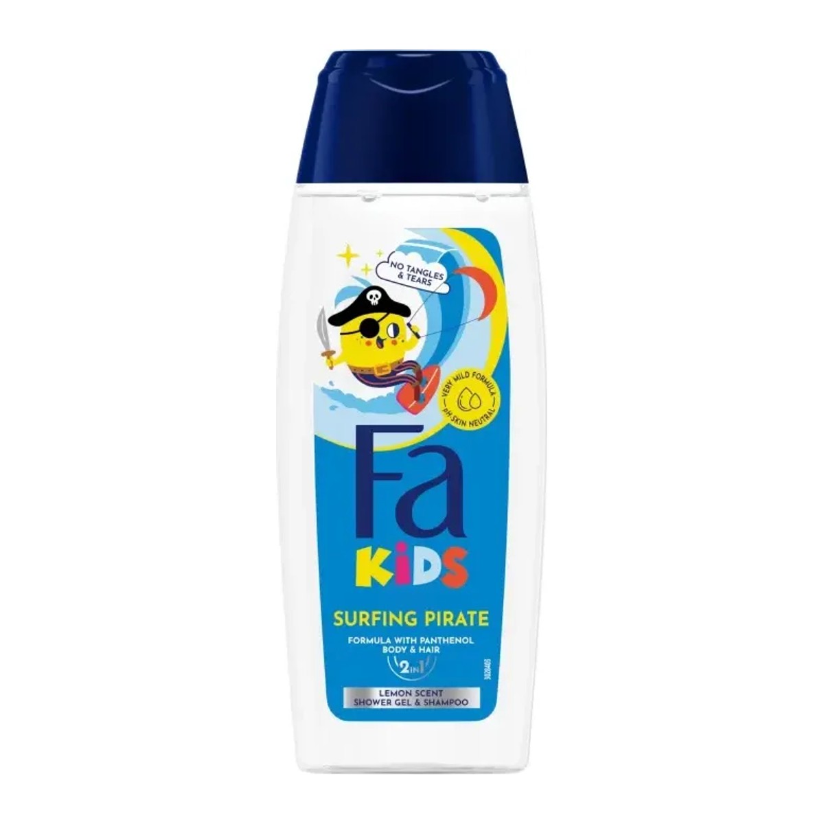 Fa Kids Sprchový gel a šampon 2v1 Surfing Pirate 250 ml