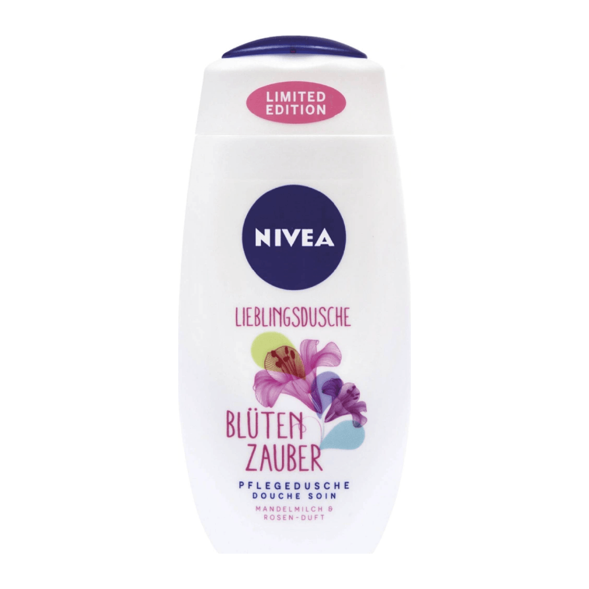 Nivea Rose &amp; Almond Oil sprchový gel 250 ml