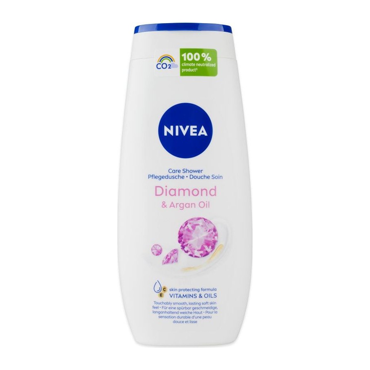 Nivea Diamond &amp; Argan Oil sprchový gel 400 ml